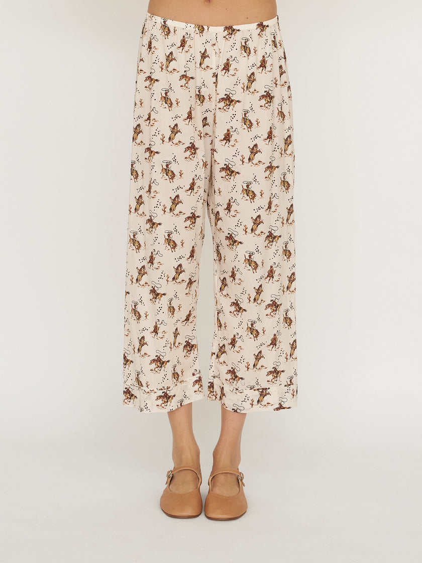 The Great. Short Sleeve Pajama Shirt and Easy Sleep Pant