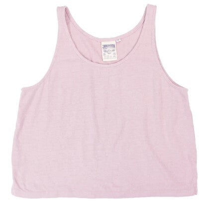 Jungmaven Cropped Tank - Rose Quartz