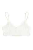 Jungmaven Bralette - Washed White