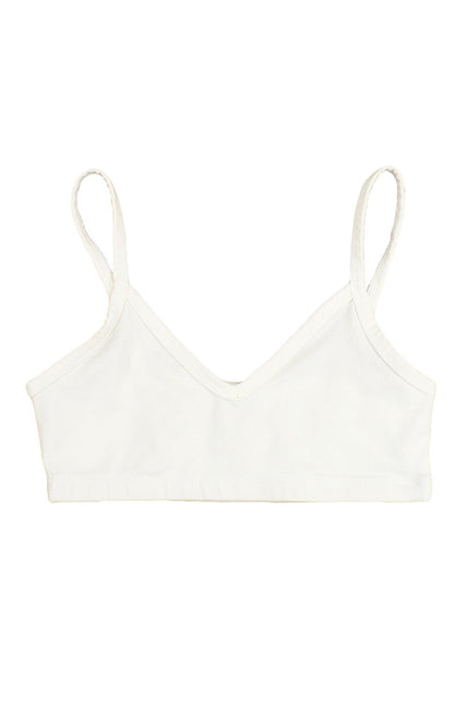 Jungmaven Bralette - Washed White