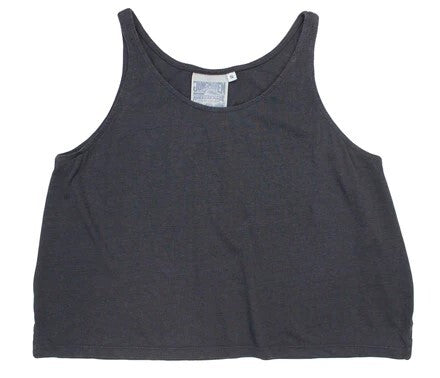 Jungmaven Cropped Tank - Black