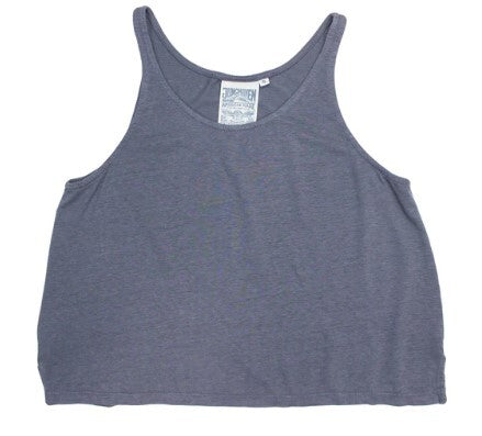 Jungmaven Cropped Tank - Diesel Grey