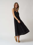 Handloom Eva Maxi Dress - Black