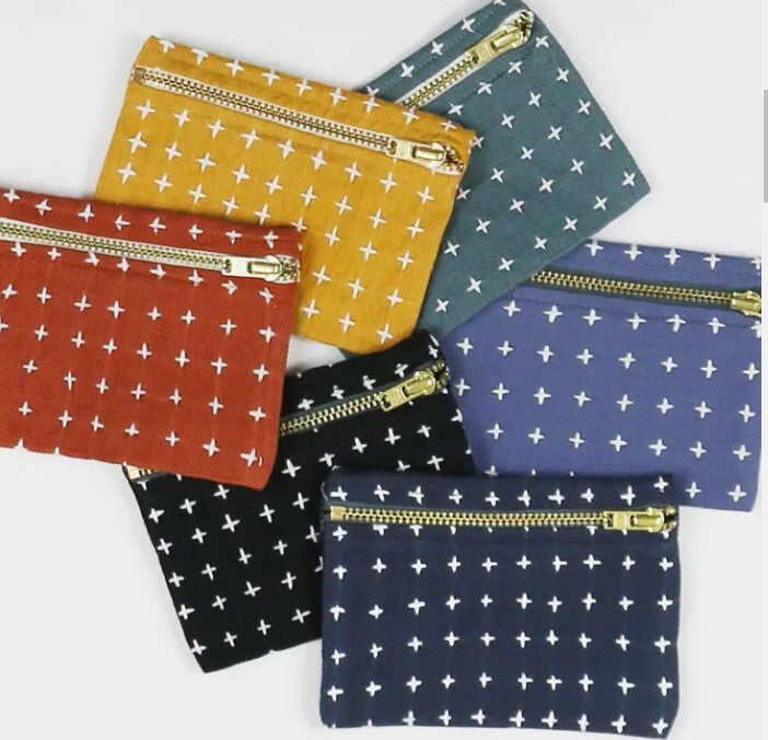 Anchal Cross Stitch Coin Purse