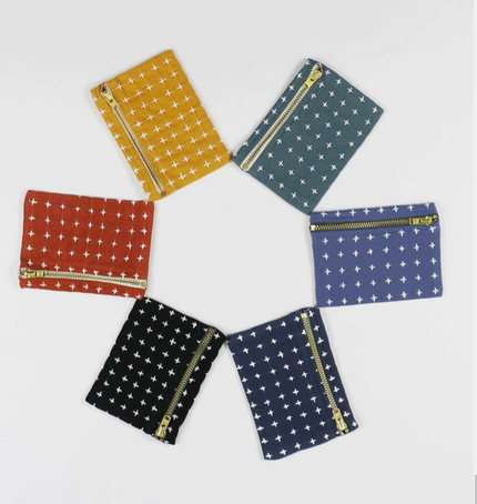 Anchal Cross Stitch Coin Purse
