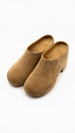The Terrace Clog - Camel Suede