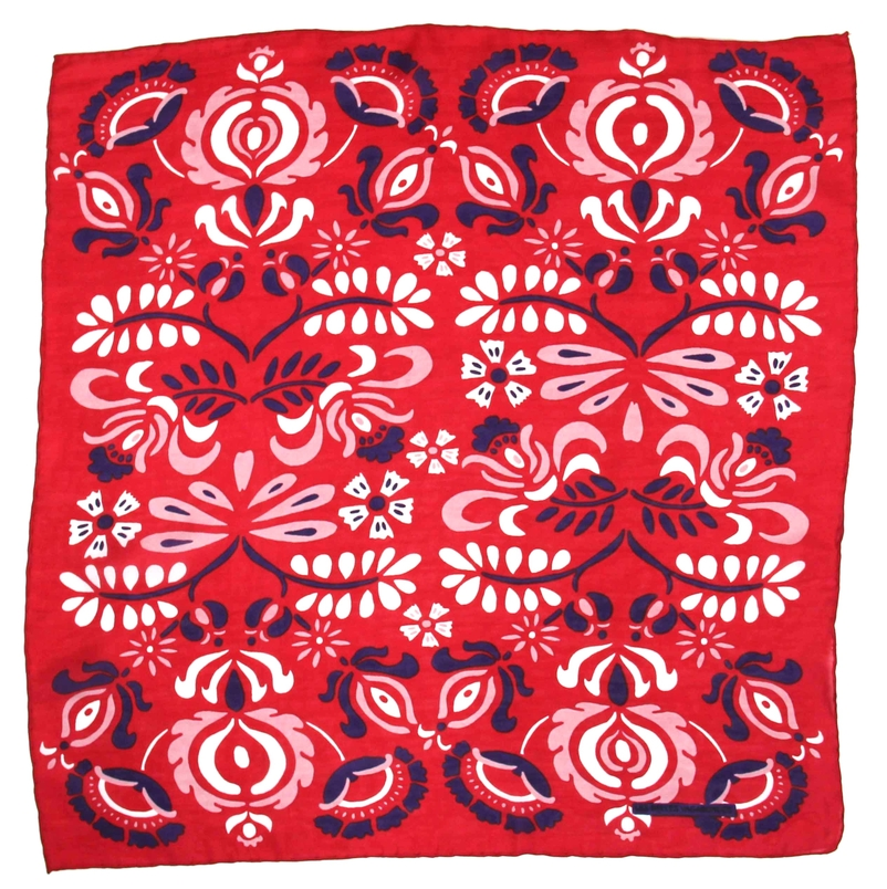 Les Belles Vagabondes 100% Silk Square - Small